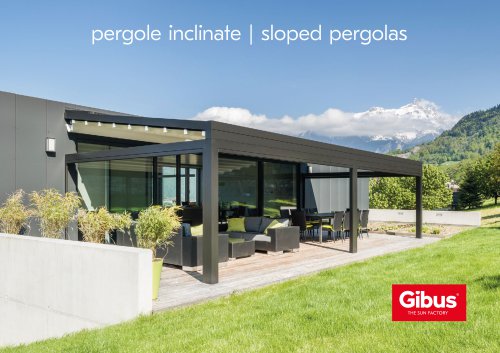 Pergole inclinate 2025