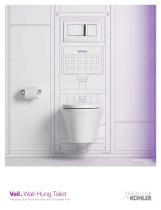 Veil Wall-Hung Toilet Sell Sheet