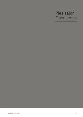 catalogue gen2012/01: floor lamps