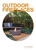 EcoSmart Fire Outdoor Fireplaces Brochure (en)‎