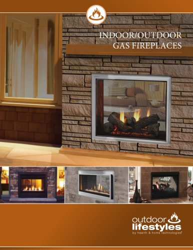 Fortress See-Through Gas Fireplace