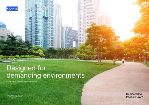 Designed for demanding environments
