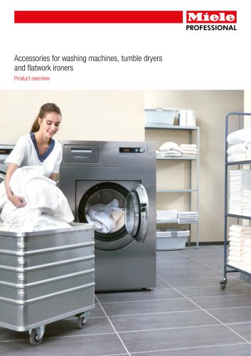 Accessories for laundry machines