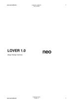 suspension lamp LOVER 1.0