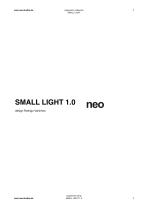 suspension lamp SMALL LIGHT 1.0