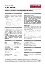 Technical Datasheet FLEX PU-40