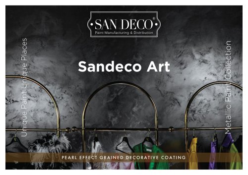 SANDECO ART COLORCHART