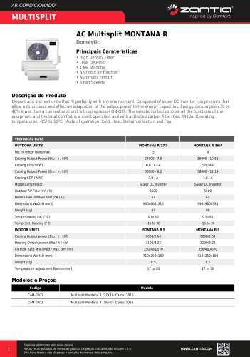 AC Multisplit MONTANA R