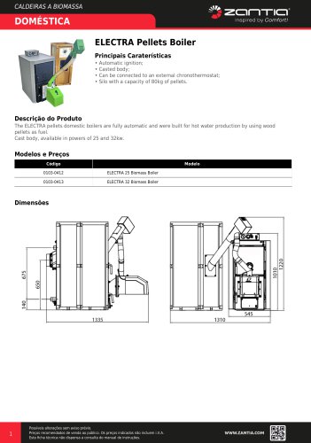 ELECTRA Pellets Boiler