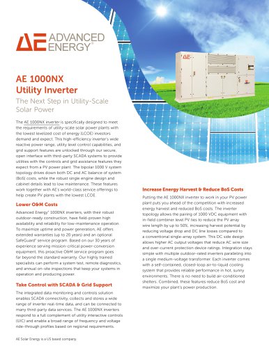 AE 1000NX Utility Inverter