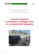 Le barriere integrate: no fondazioni, no fissaggi a terra ma?semplicemente appoggiate - 1