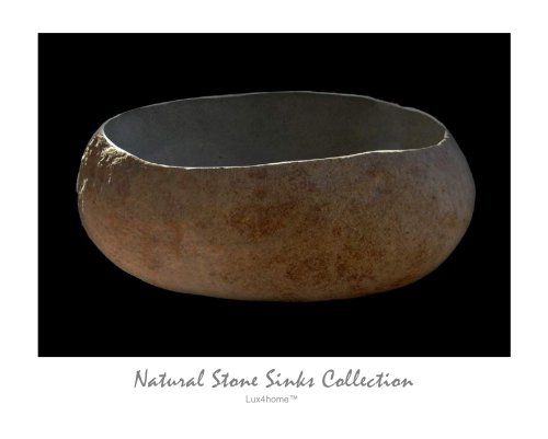 Natural Stone Sinks Collection by Lux4home™