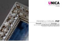 Unica, Catalogo Linea Visual PHF