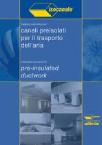 Isocanale - Fabrication process for pre-insulated ductwork