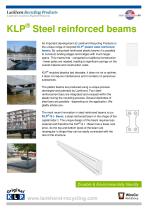 KLP® Steelreinforced plastic beams