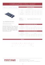 PROFILE 60 mm CORRUGATED STEEL SHEET