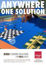 Bergo floor tiles for public spaces for hotels, communities, schools