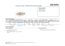 GW05 26 06 02 Triangular soap dish