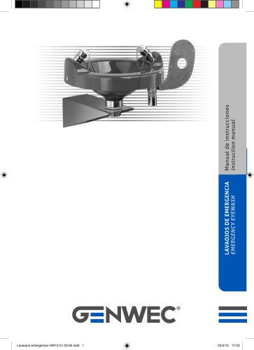 GW12 01 03 05 Wall Mounted Eyes-Washing