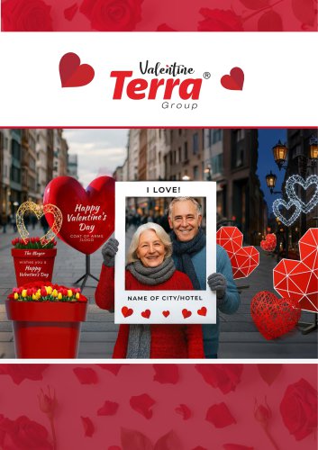 Valentine's Day Decorations For Hotels, Restaurants and Public Spaces