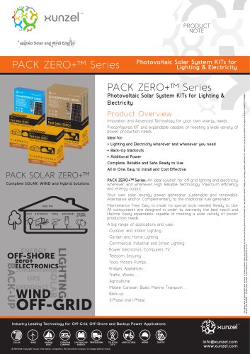 PACK ZERO+ Series