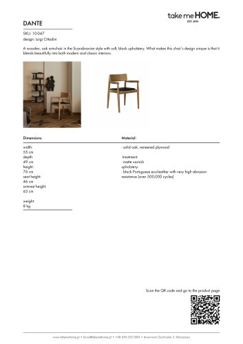 Dante - Product Sheet