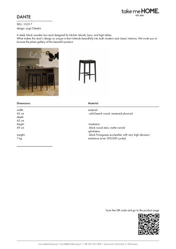Dante - Product Sheet
