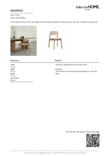 Magnus - Product Sheet