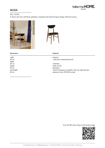 Musa - Product Sheet