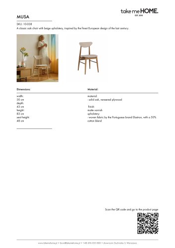 Musa - Product Sheet