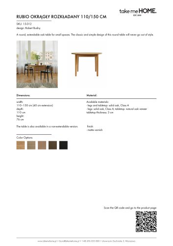 Rubio - Product Sheet