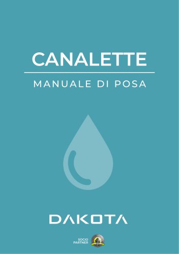 Canalette Manuale di posa