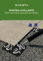 Piastra livellante per pavimentazione esterna