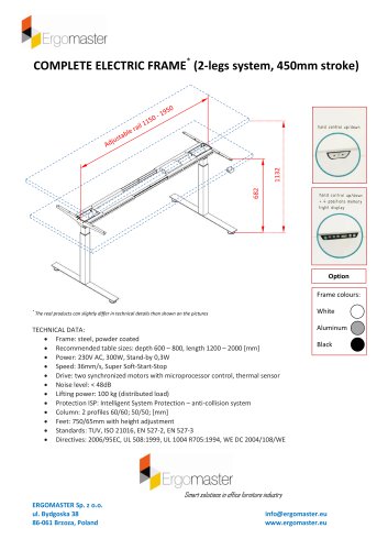 COMPLETE ELECTRIC FRAME 450