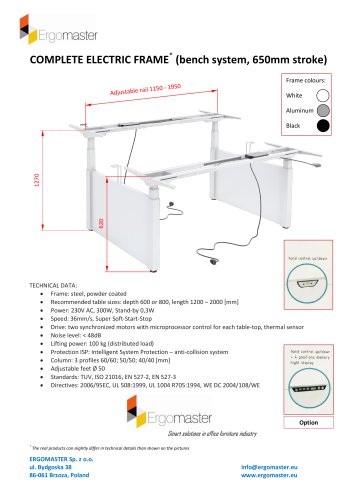 COMPLETE ELECTRIC FRAME 650