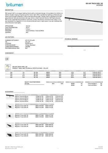 IRIS 48V Track Horizontal Linear