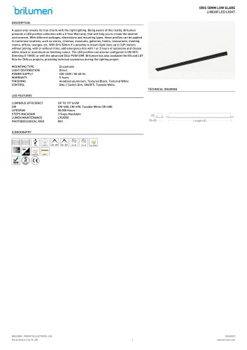 Oris 50mm Recessed