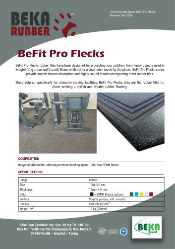 BeFit Pro Flecks