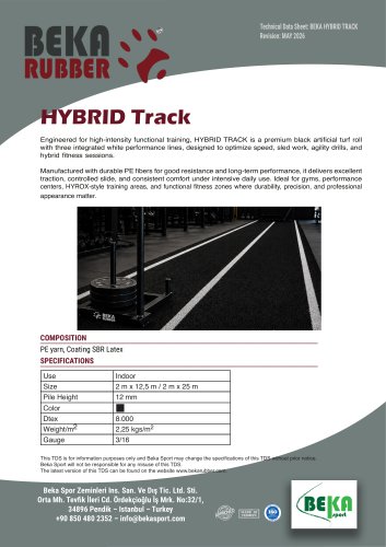BEKA HYBRID TRACK TDS