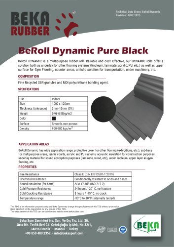 BeRoll Dynamic Pure Black