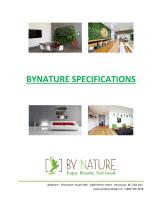 BYNATURE SPECIFICATIONS