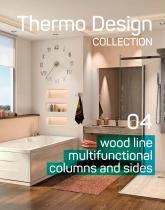 wood line multi functional columns and sides