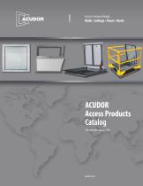 ACUDOR Access Products Catalog