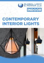 CONTEMPORARY INTERIOR LIGHTS