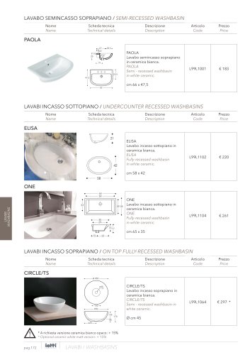 Washbasin