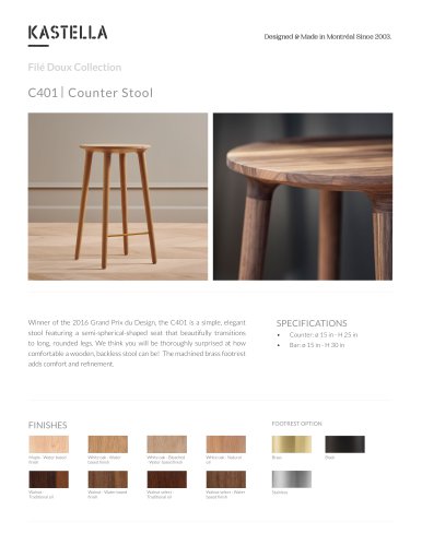 C401 Counter Stool