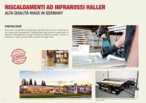 Brochure immagine dei riscaldatori a infrarossi HALLER - 2