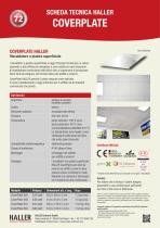 Scheda tecnica HALLER CoverPlate griglia di riscaldamento a soffitto - 1