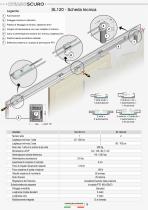 SL120i - Automazione per ante scorrevoli interno muro - 9