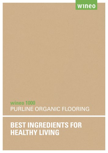 PURLINE organic flooring wineo 1000